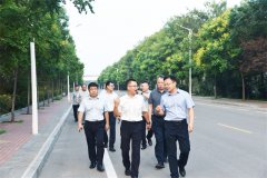 市國資委黨委書記王濤一行到公司調(diào)研指導(dǎo)